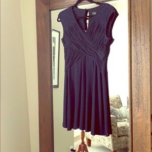 Navy cocktail dress